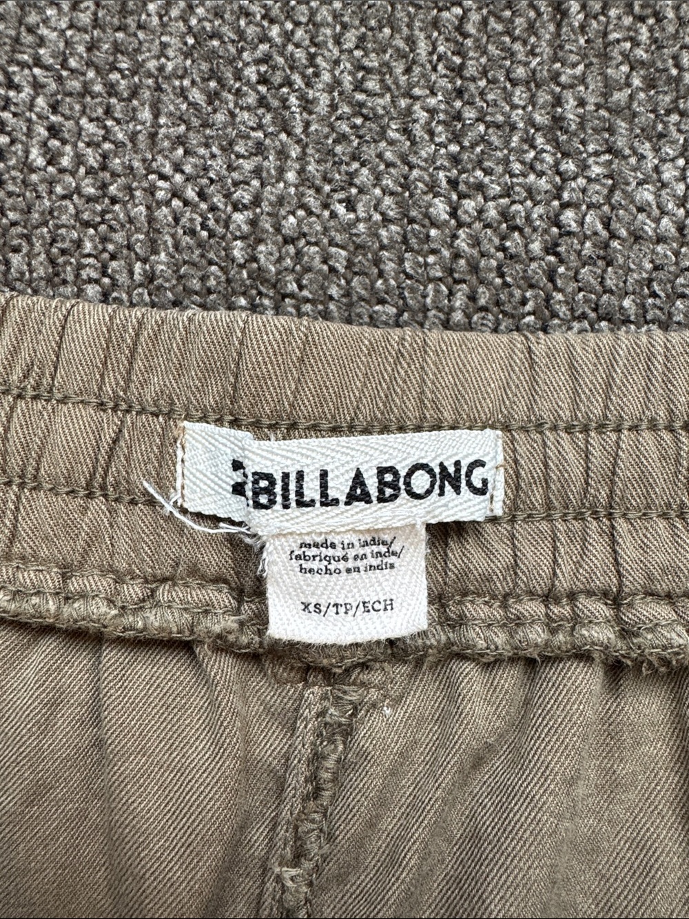 Billabong Road Trippin Elastic Waist Shorts - Picture 3 of 4